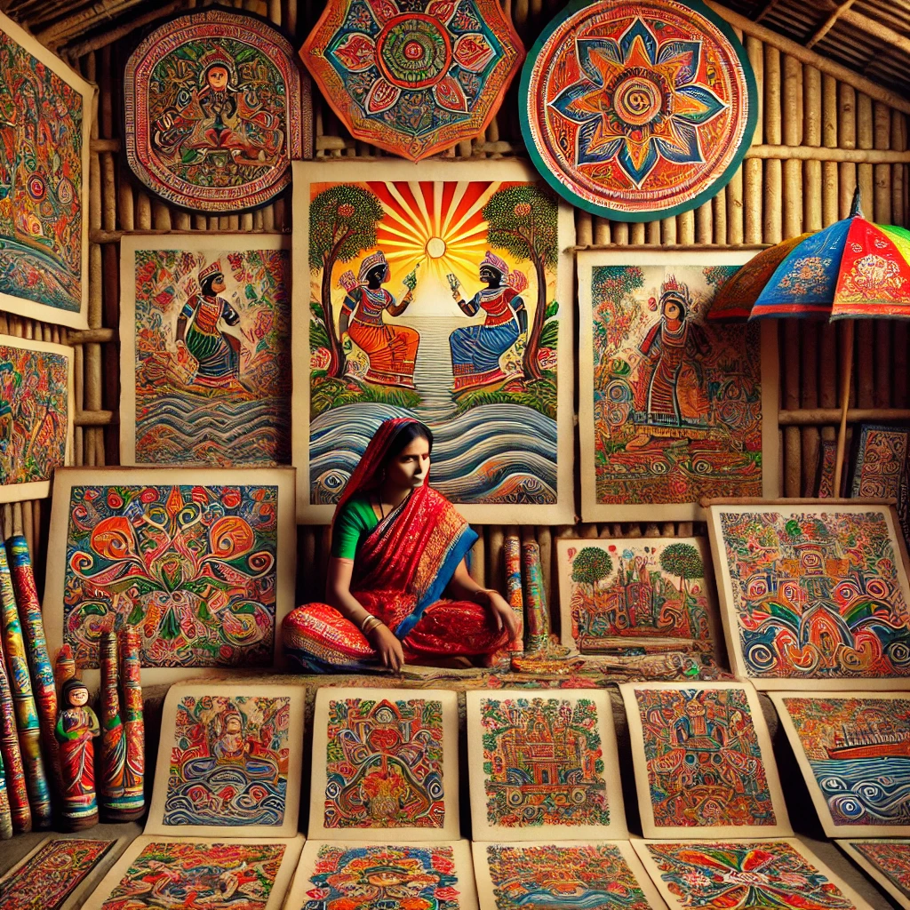আদিবাসী শিল্পকলা